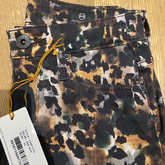 AG The Farrah Skinny Ankle Jeans Untamed Camo - Picture 8 of 9